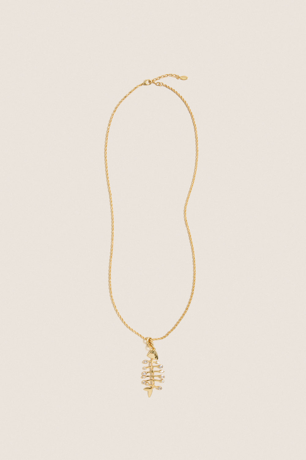 Gold Josephina Charm Necklace