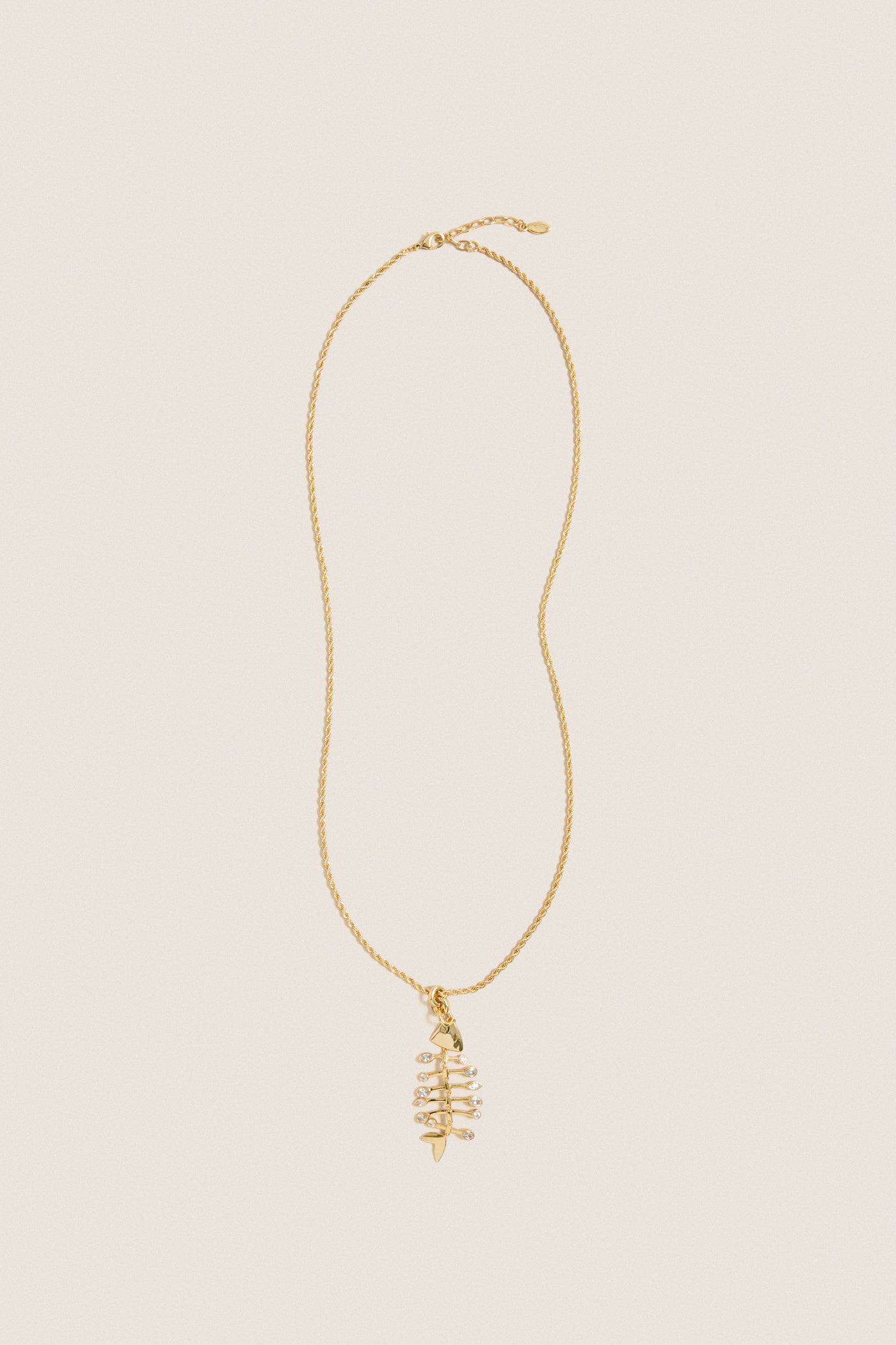 Gold Josephina Charm Necklace