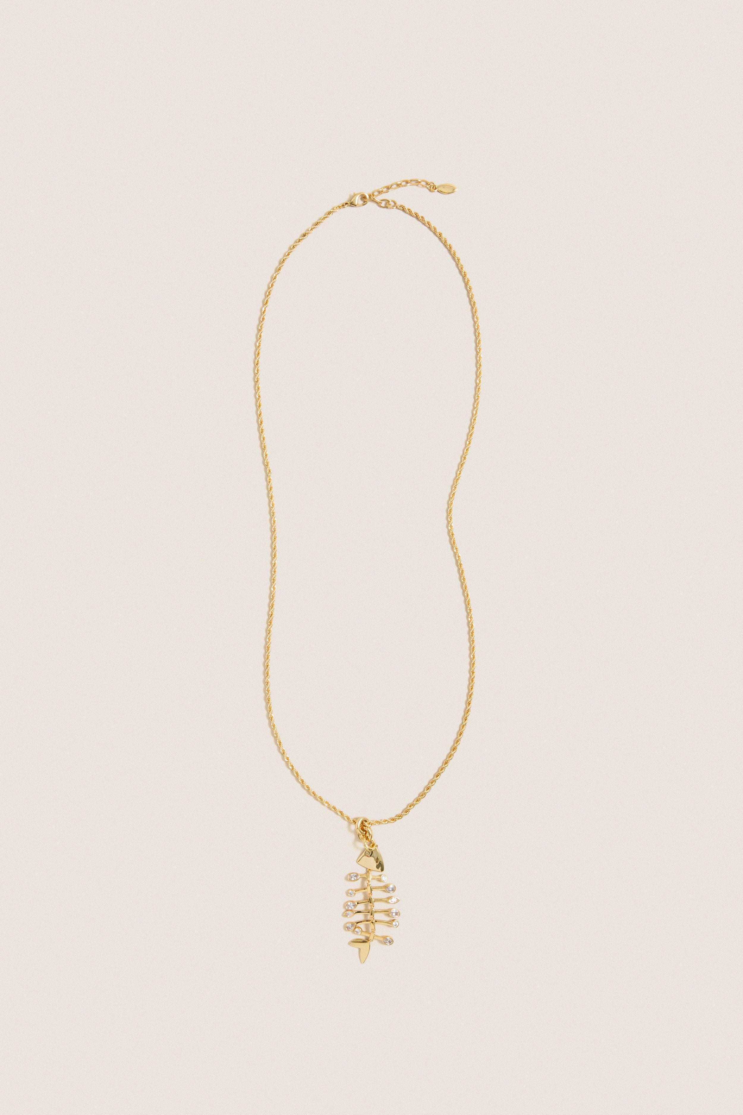 Gold Josephina Charm Necklace