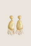 White Gold Luxe Gloria Earrings