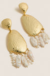 White Gold Luxe Gloria Earrings
