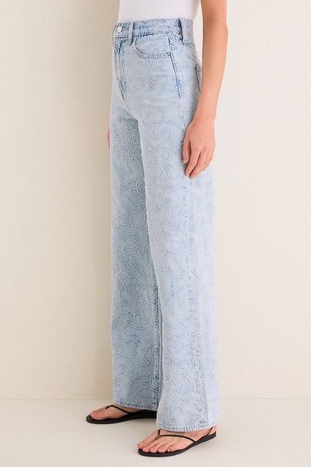 Sun Spark Taylor High Rise Wide Leg