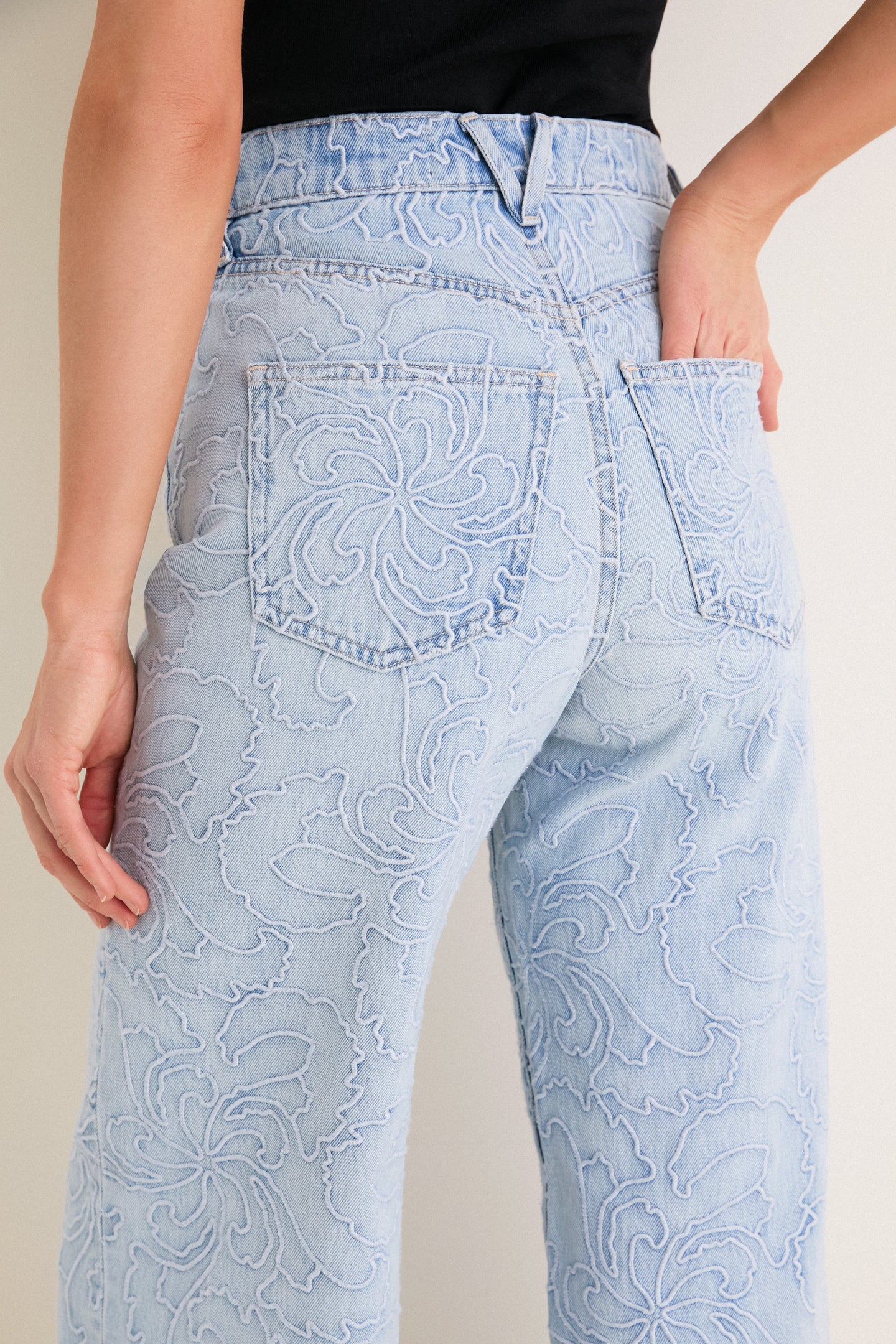 Sun Spark Taylor High Rise Wide Leg