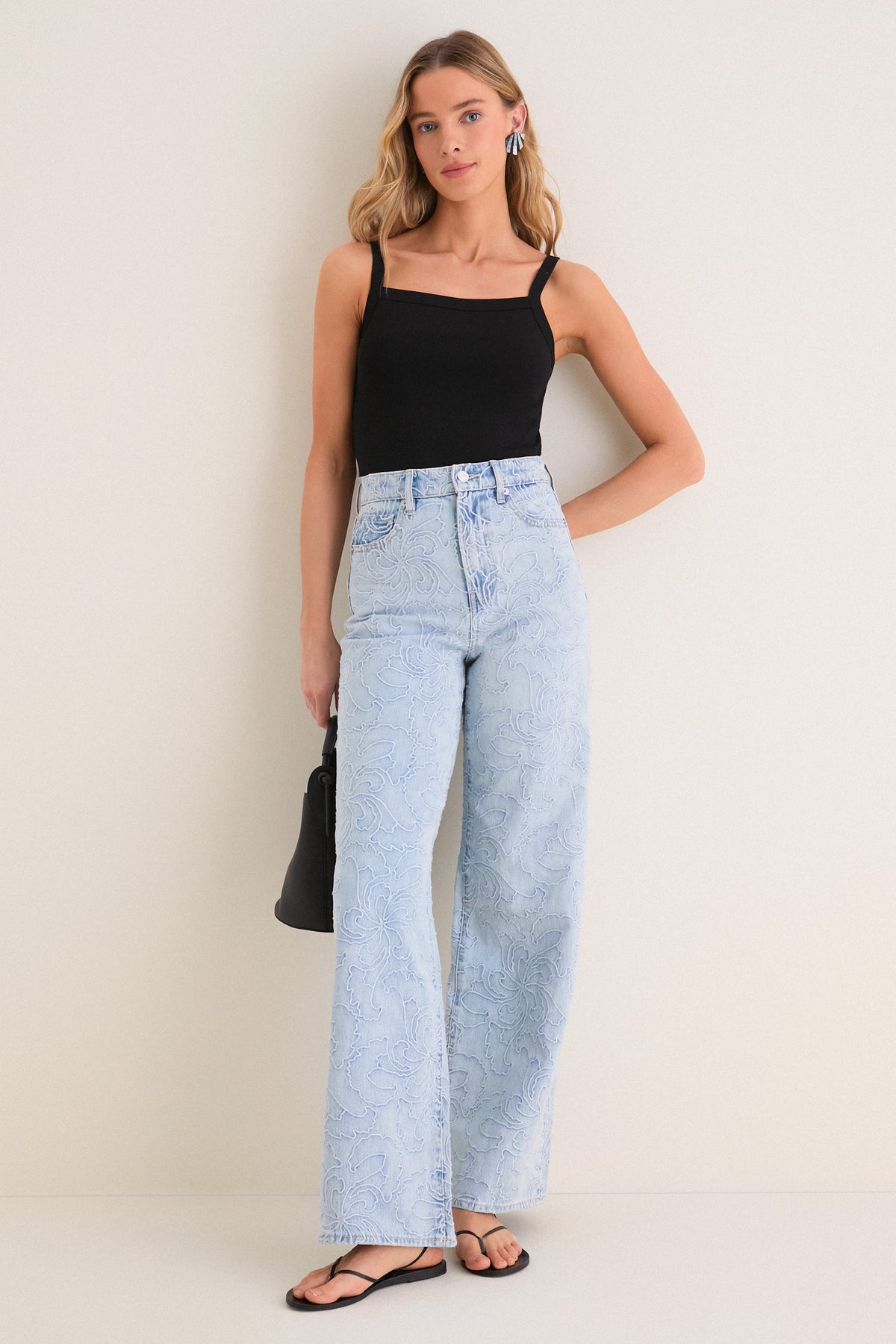 Sun Spark Taylor High Rise Wide Leg