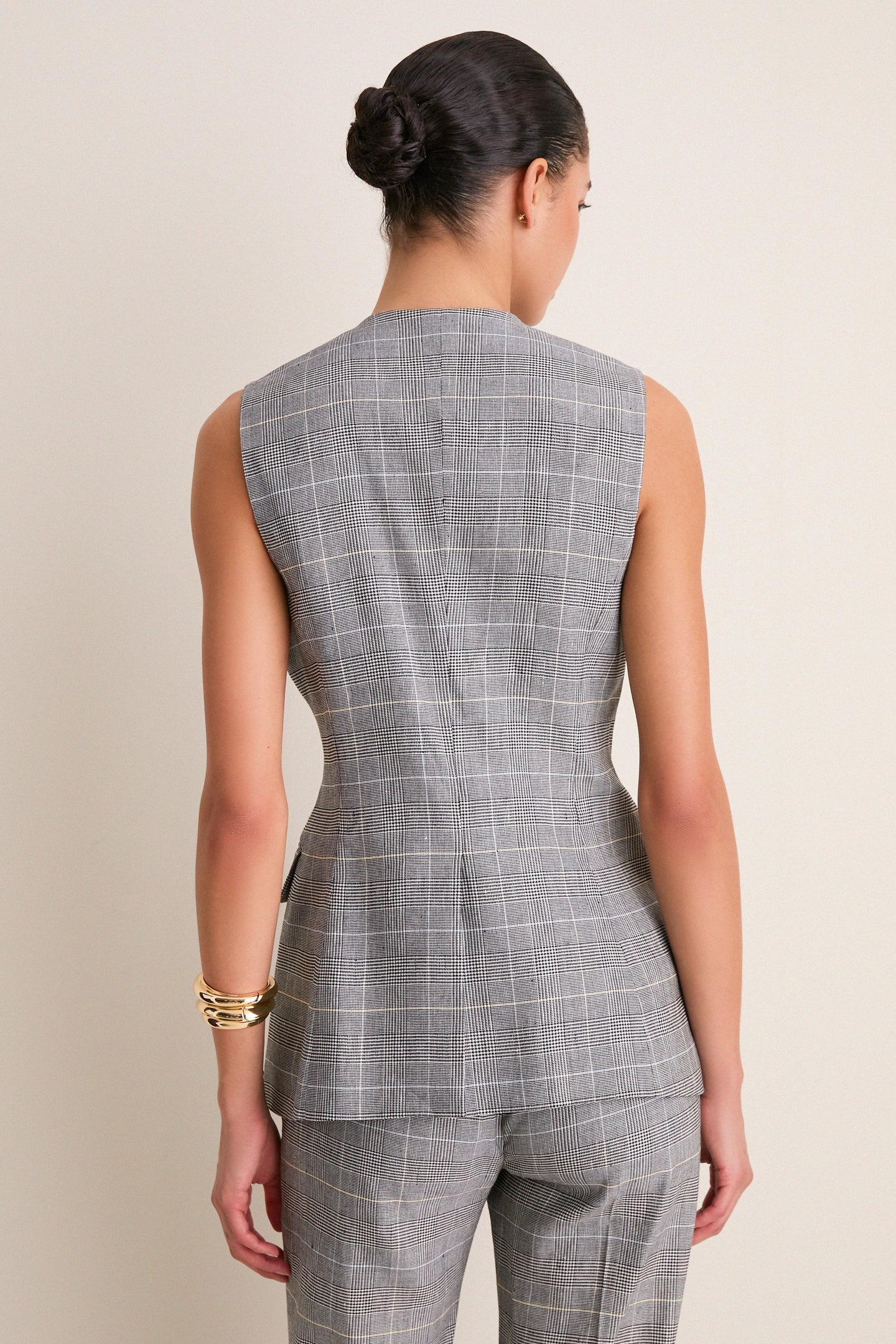 Black Multi Lois Vest