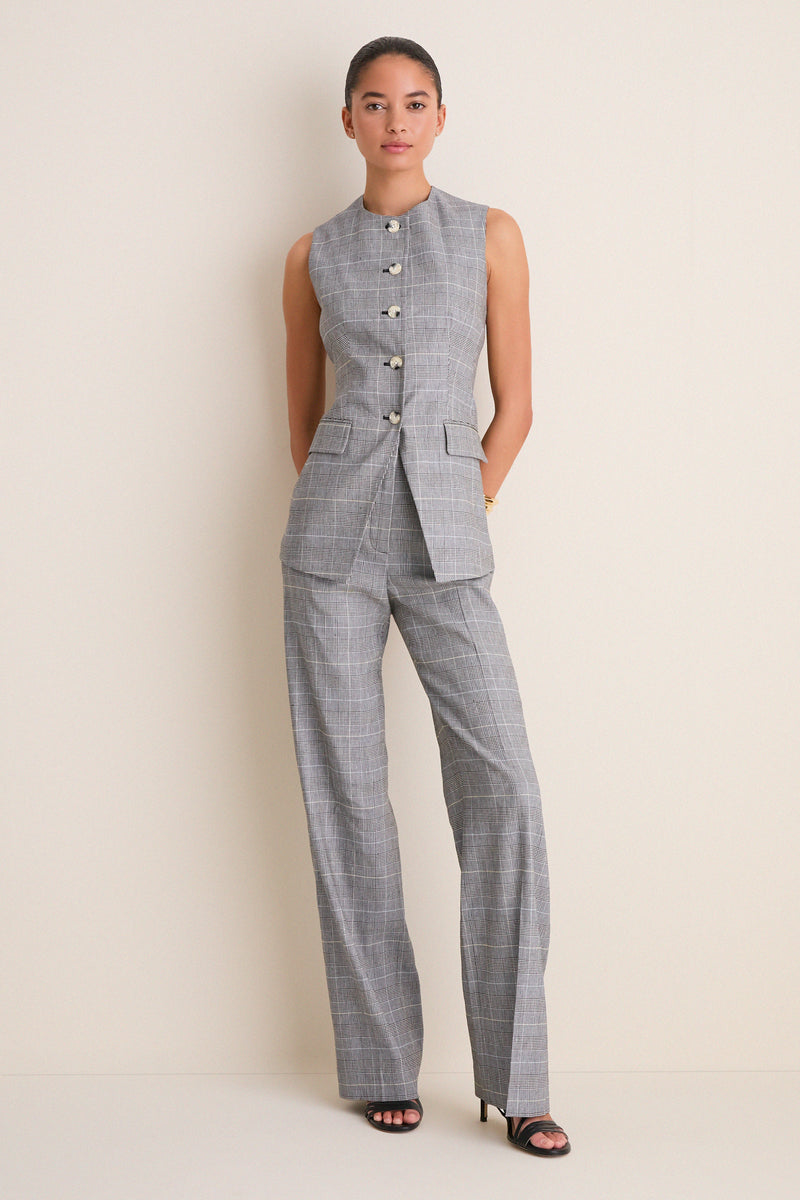 Black Multi Lois Vest