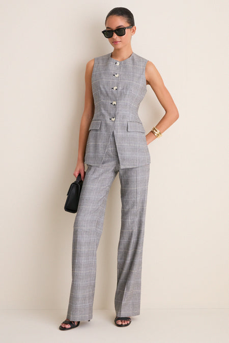 Black Multi Jude Pant