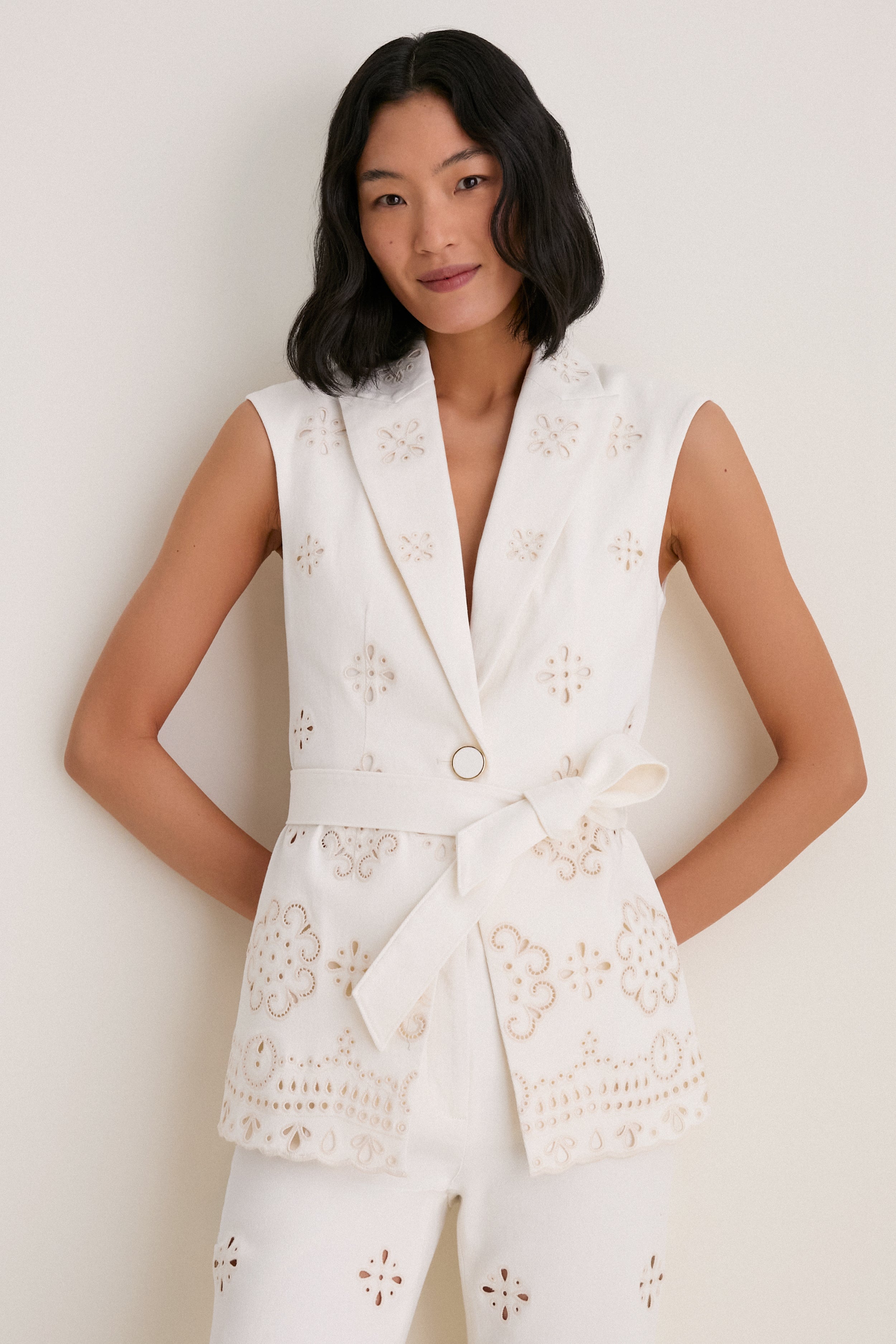 Dove Townes Vest | Veronica Beard