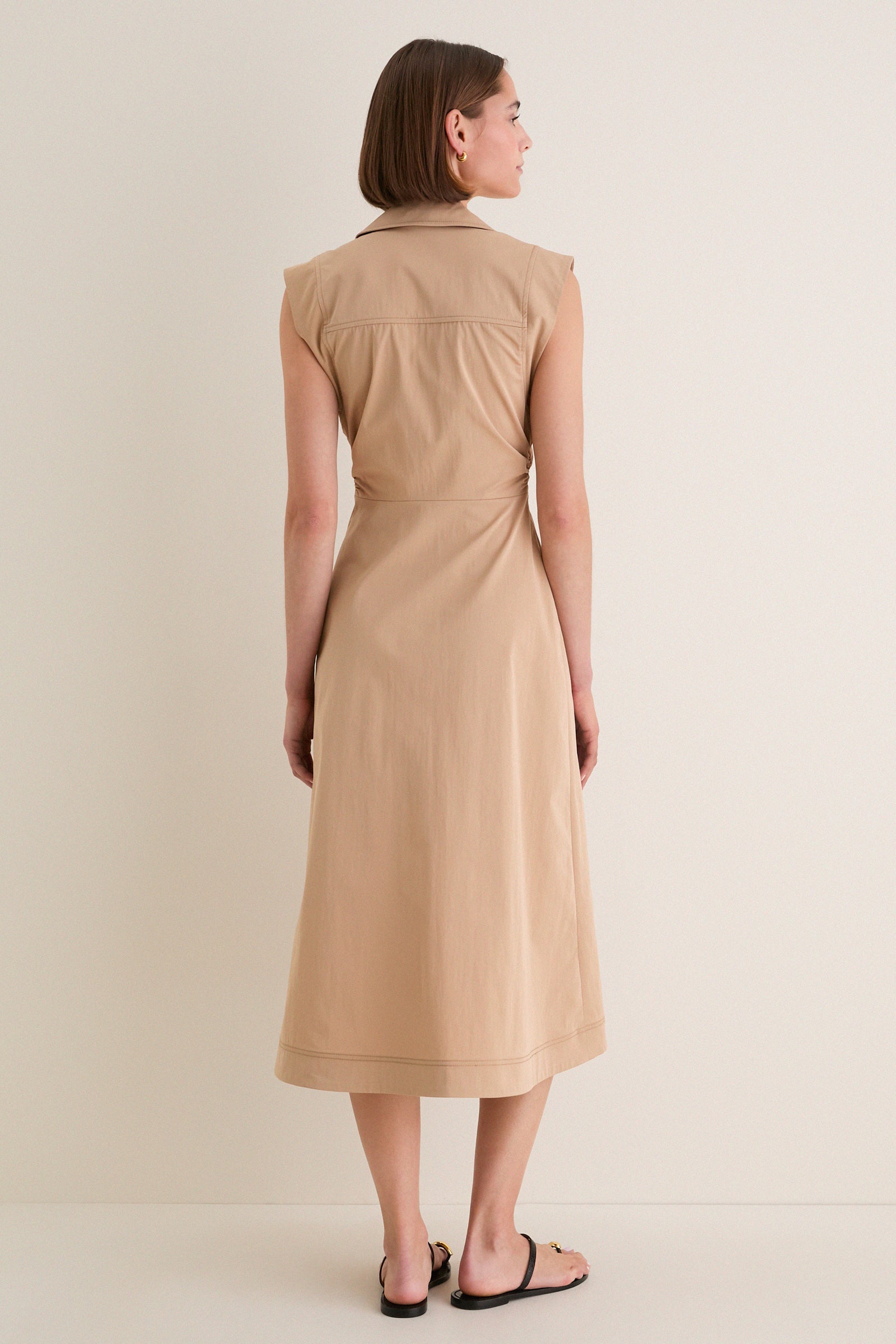 Khaki Orla Dress