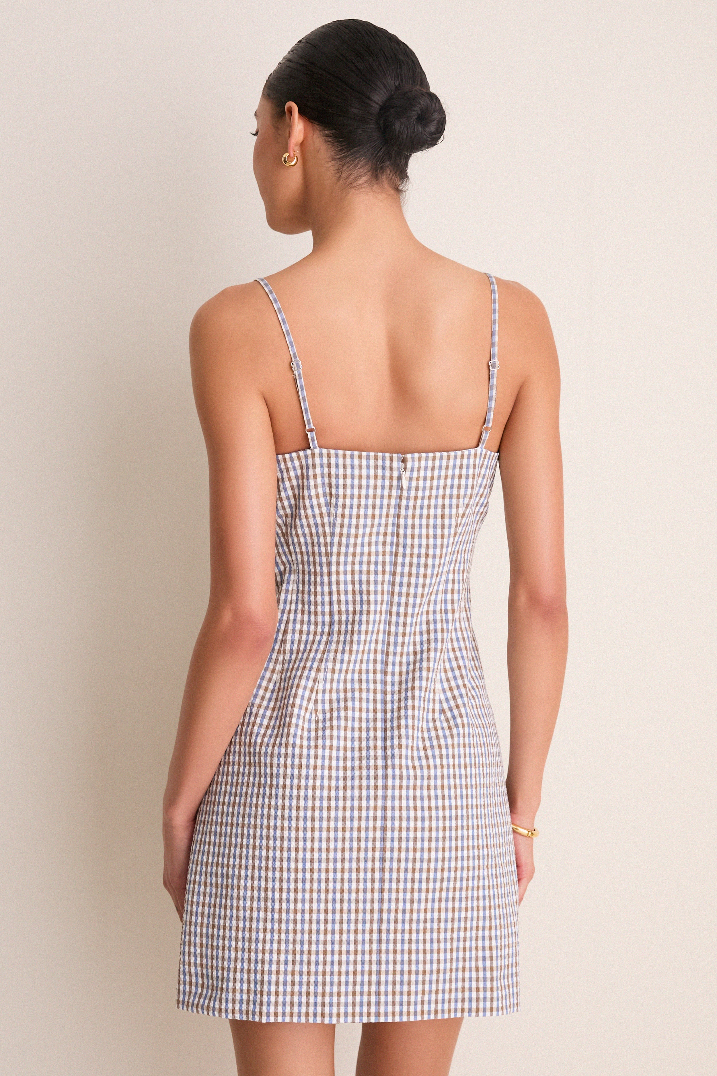 Acorn Multi Chester Dress | Veronica Beard