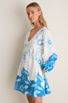 Celestia Print Noemie Mini Dress