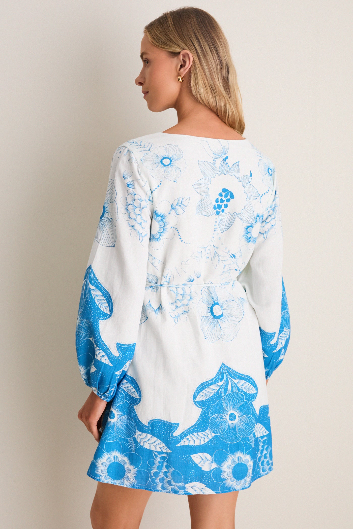 Celestia Print Noemie Mini Dress