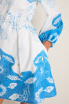 Celestia Print Noemie Mini Dress