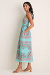 Bleura Print Veronique Midi Dress