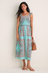 Bleura Print Veronique Midi Dress