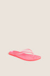 Pink Jelly Flip Flops