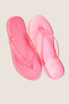 Pink Jelly Flip Flops