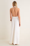 Off-White Sunset Crochet Maxi Dress