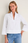 White Long Sleeve Celeste