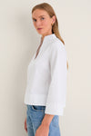 White Long Sleeve Celeste