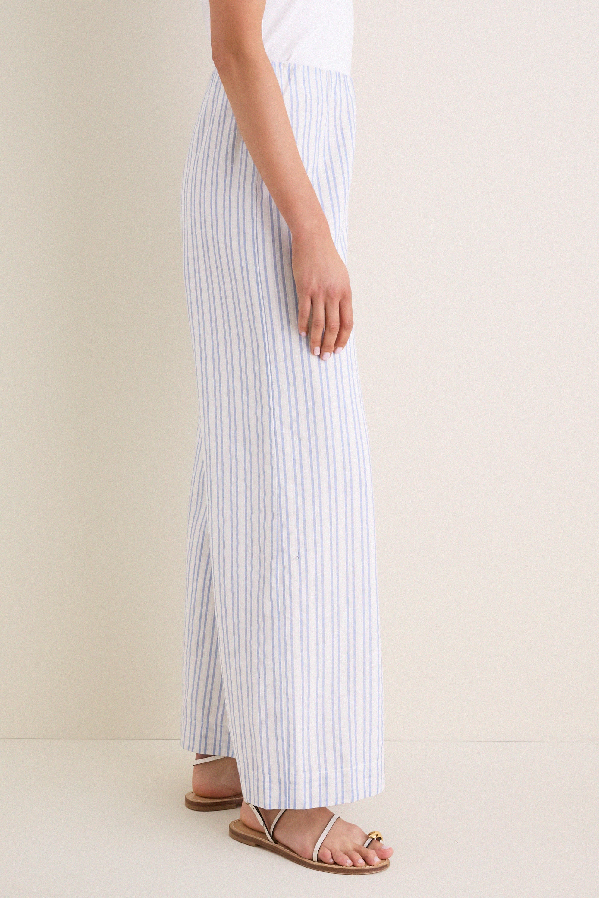 Seersucker Stripe Aria Pant