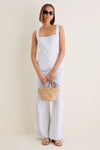 Seersucker Stripe Aria Pant