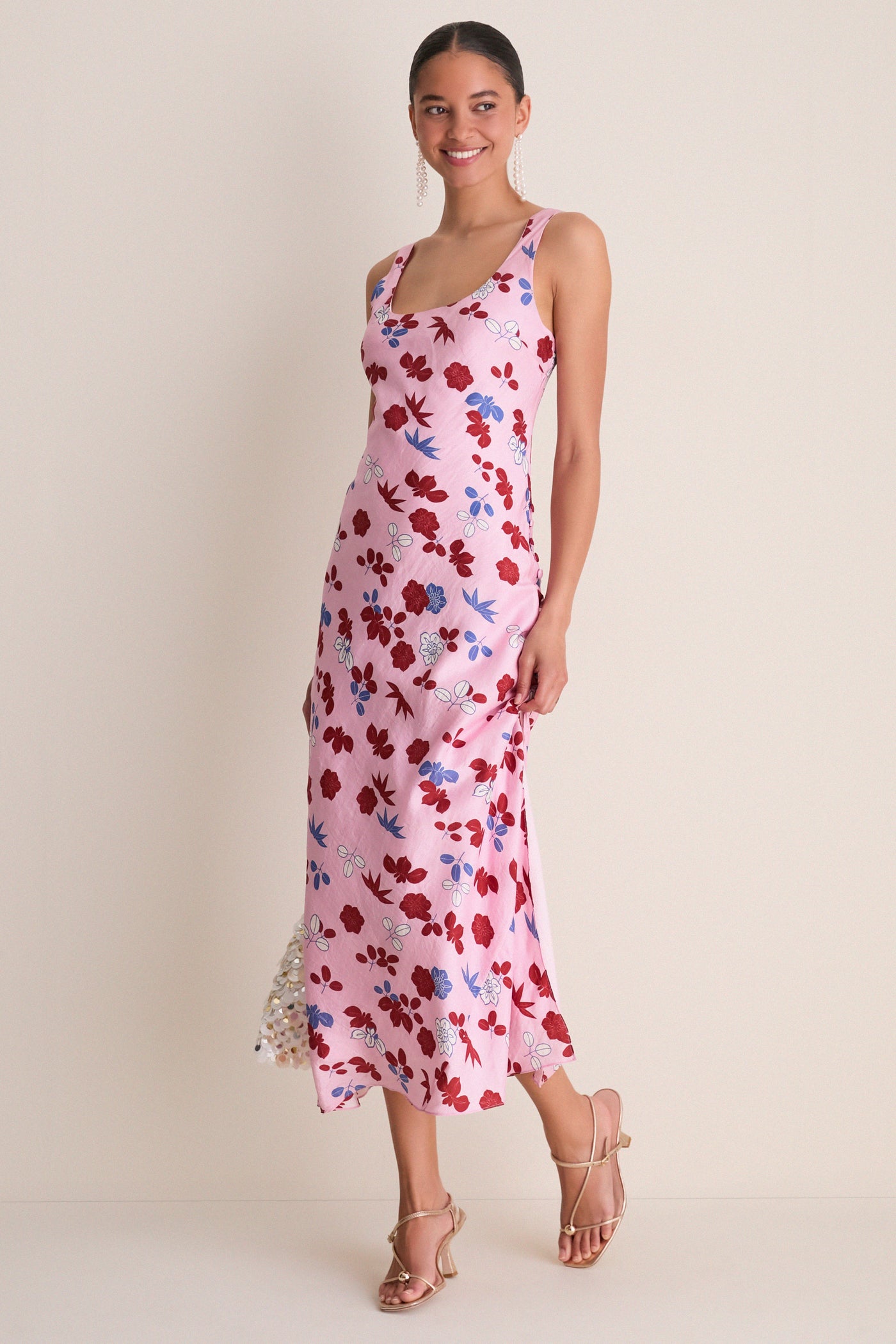 White Gianna Earrings