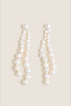 White Gianna Earrings