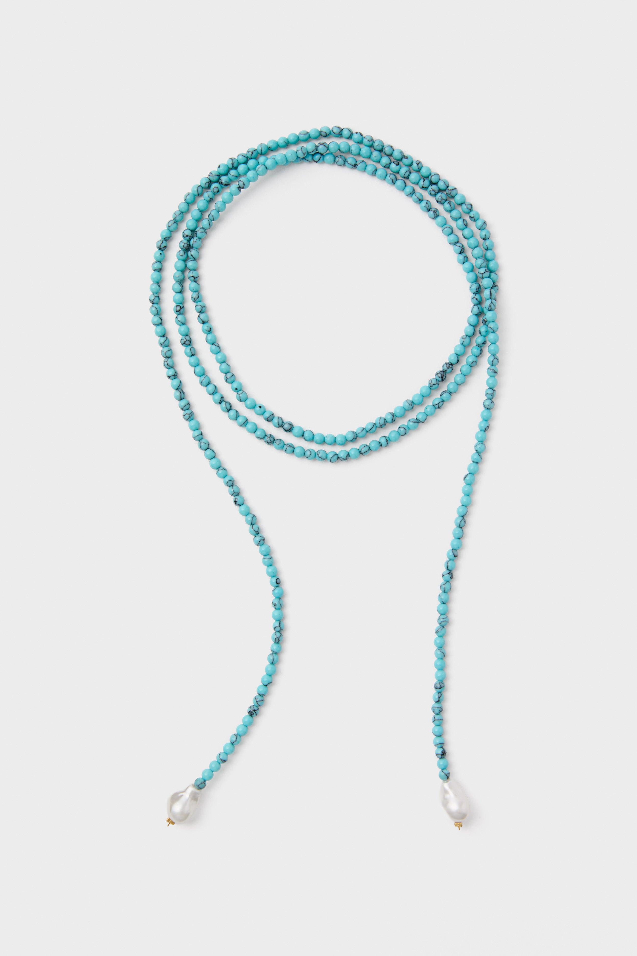 Turquoise Beaded Bolo