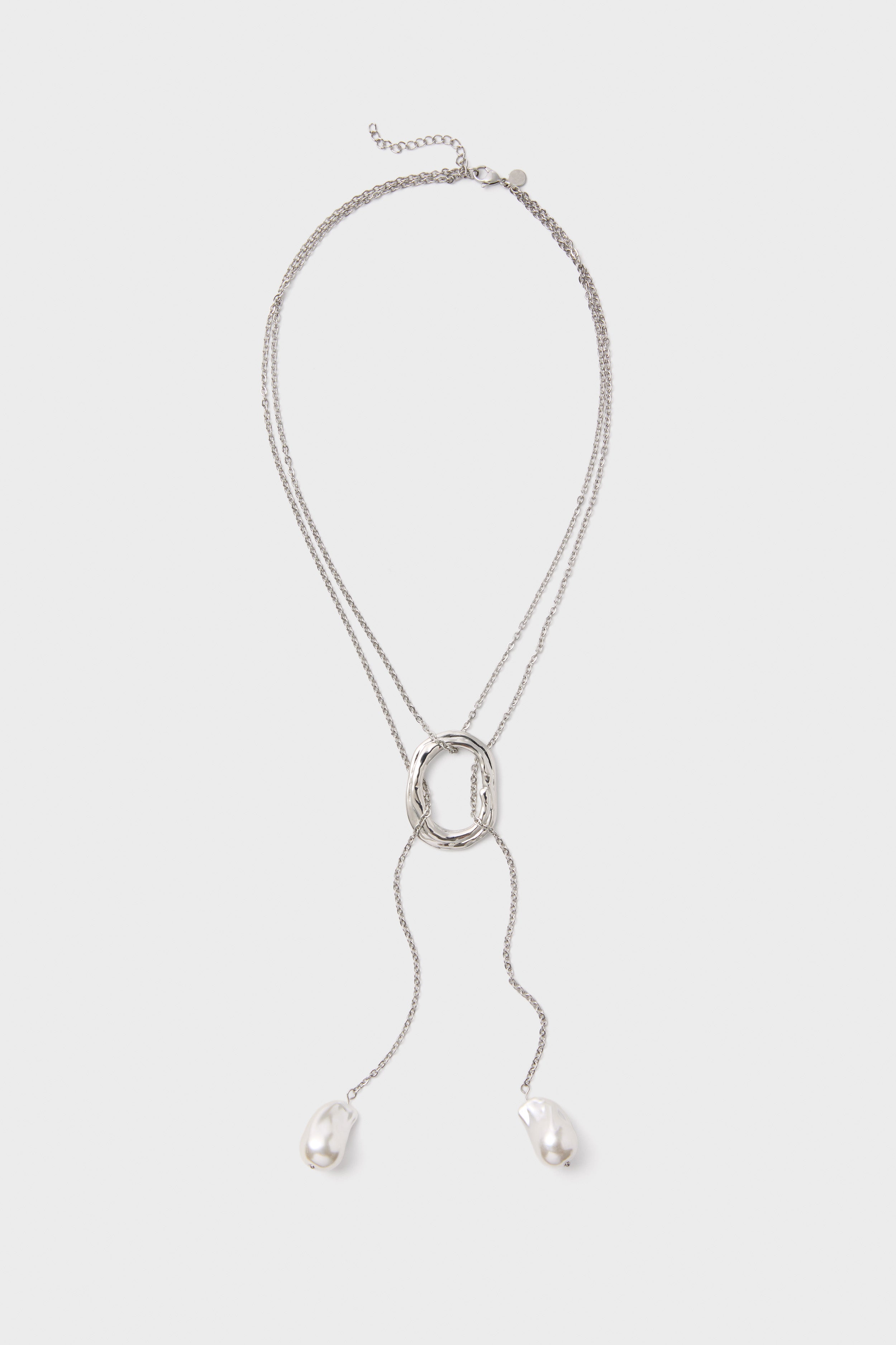 Silver Solar Necklace