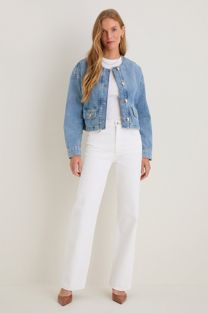 White Wash Harper Jean