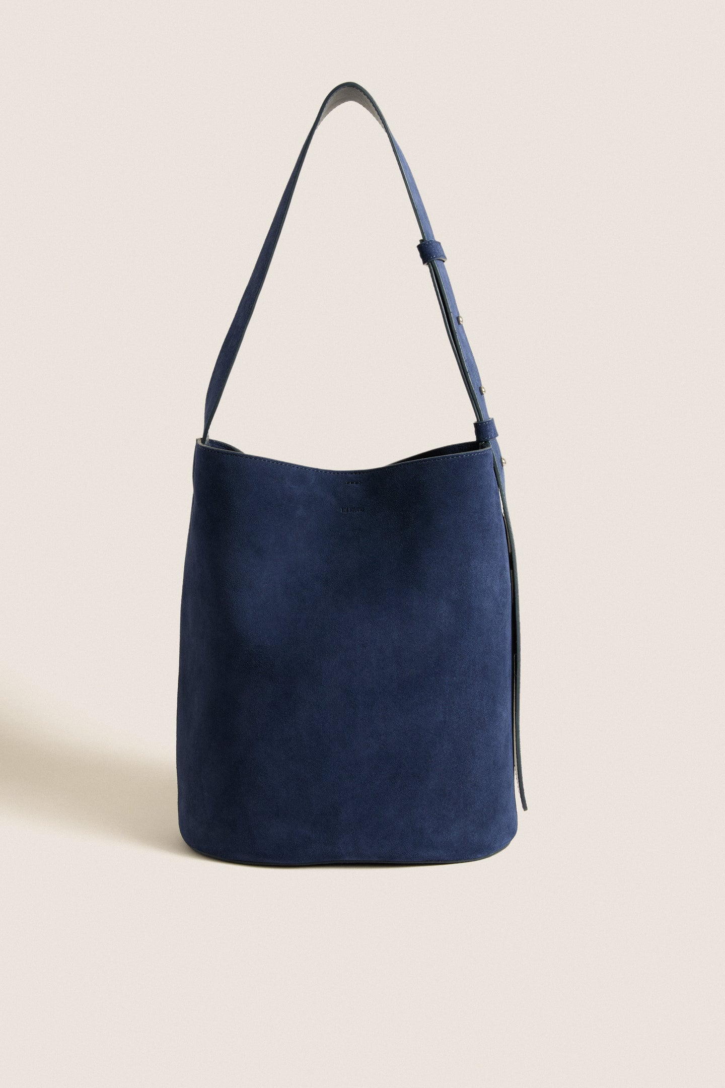 Midnight Blue Suede Norma Tote