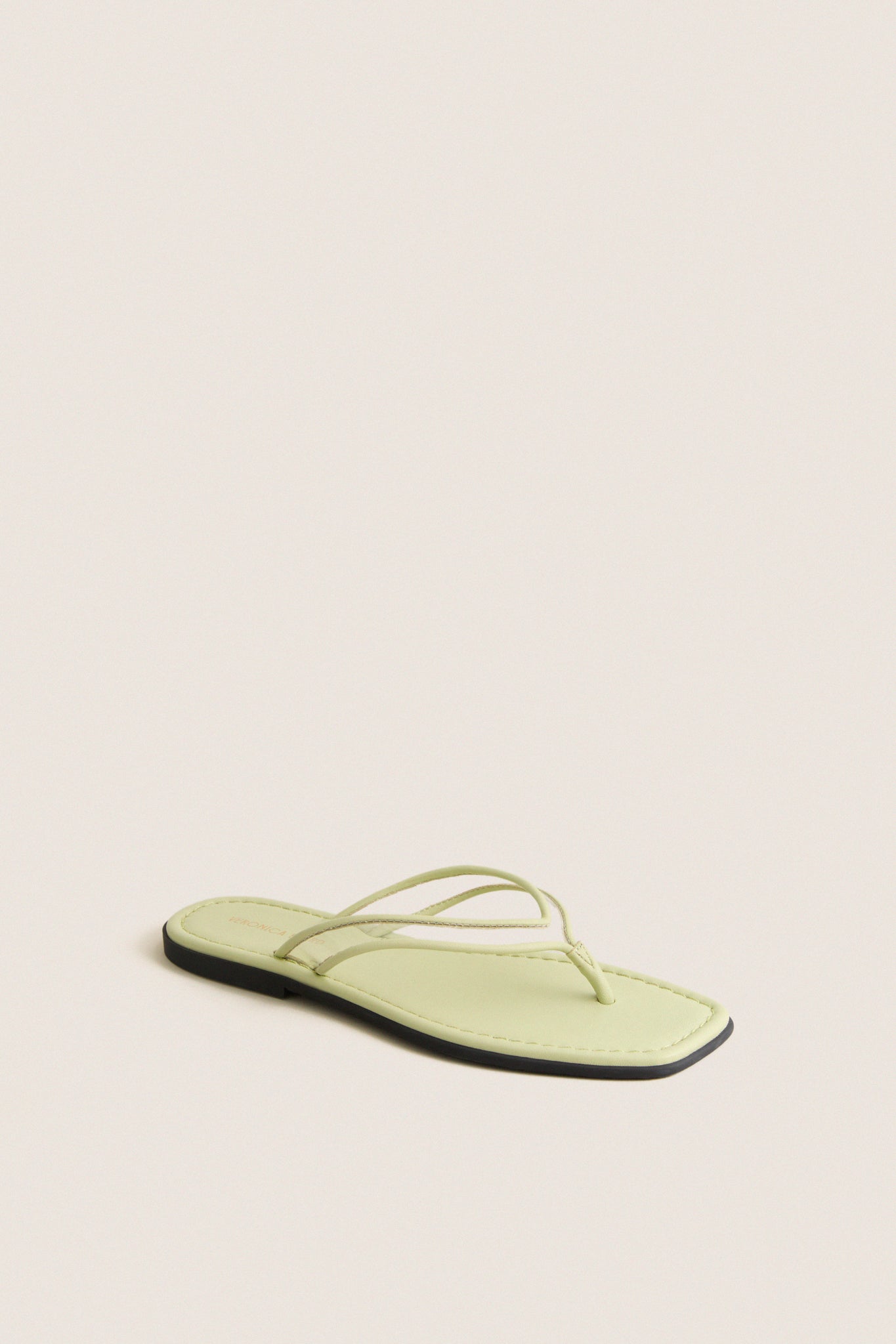 Pistachio Green Clea Piping Sandals | Veronica Beard | Tuckernuck