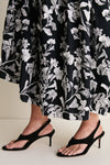 Black Suede Talon Heels