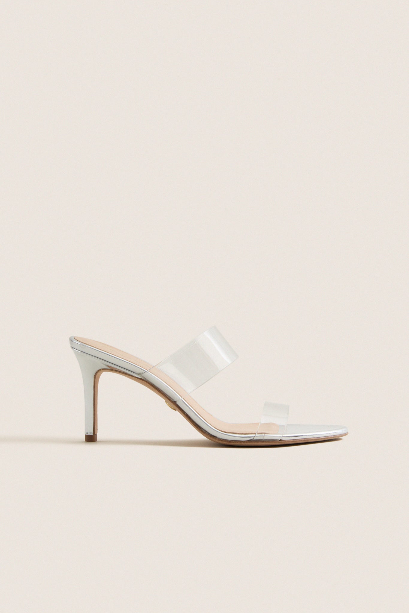Silver Asha 75 Heels | Veronica Beard