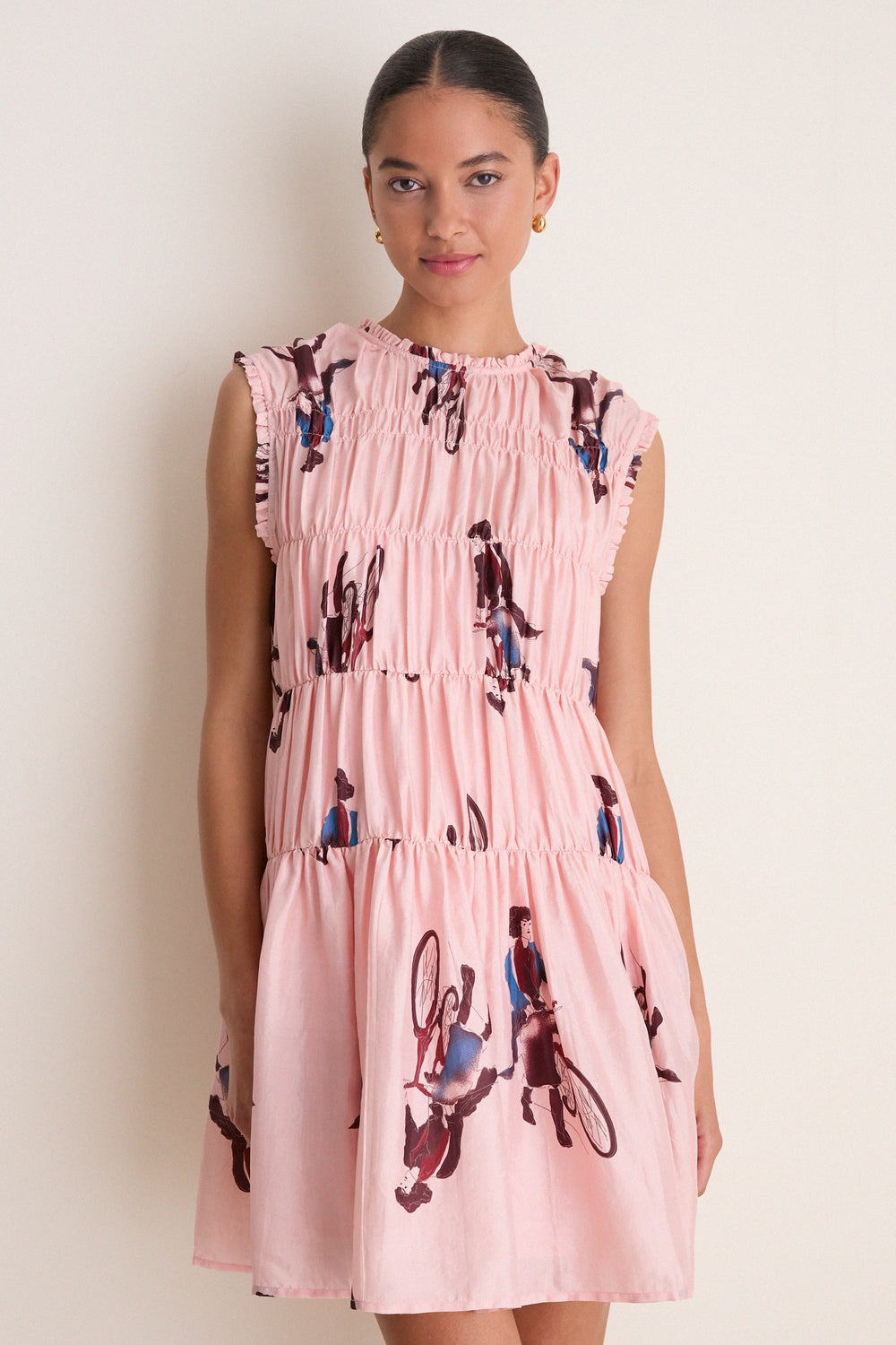 Light Pink Jule Parisian Pedal Dress | Alix of Bohemia