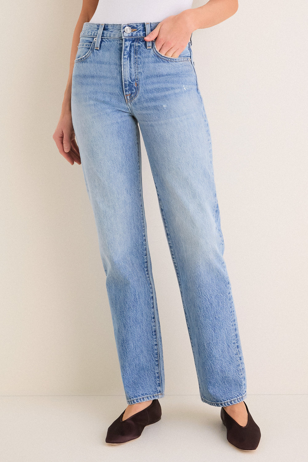 slvrlake denim dress SLVRLAKE Jagger Denim Dress