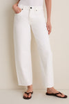 White Jamie Ankle Curve Jean