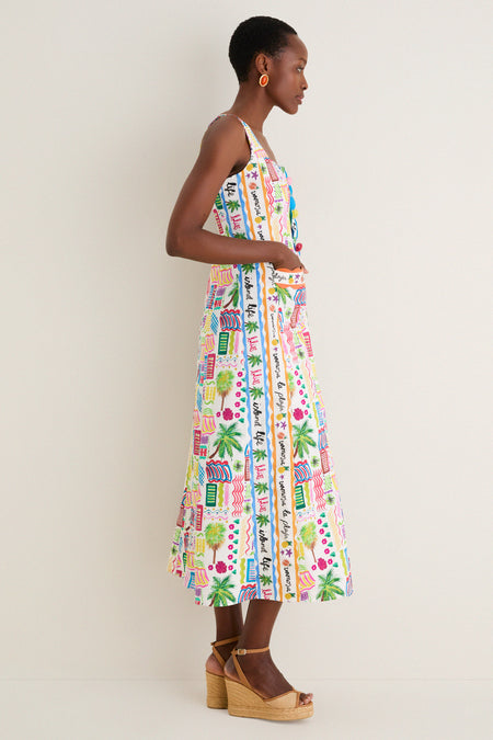 Multi Bunya Dress