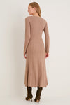 Mocha Knit Solange Dress