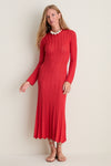 Red Knit Solange Dress