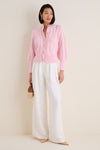 Pink Salt Cotton Colette Cardigan