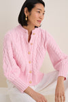 Pink Salt Cotton Colette Cardigan