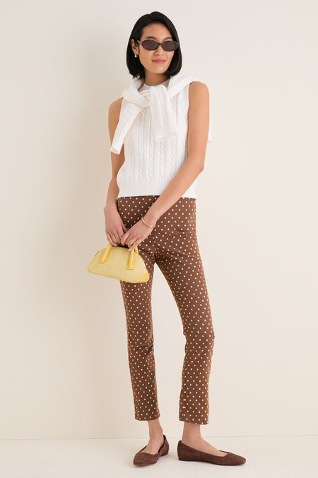 Ivory Cotton Cable Dory Shell