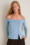 Maison Blue Off-the-Shoulder Dupree Sweater