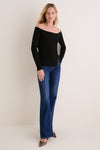 Noir Off-the-Shoulder Dupree Sweater