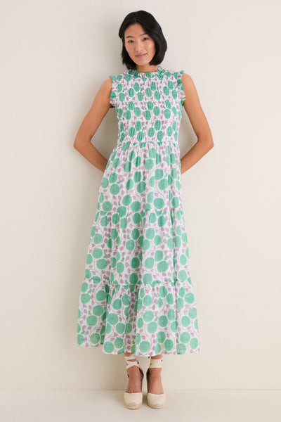 orchid green sleeveless piped maxi dress PRETTYGARDEN Women's Flowy Maxi Dress Summer Sleeveless V Neck Spaghet main image 1