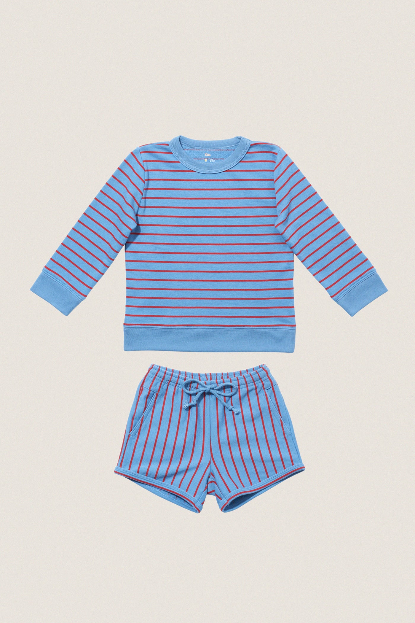 Paprika Stripe Remy Short Set
