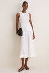 White Harley Waistcoat Dress