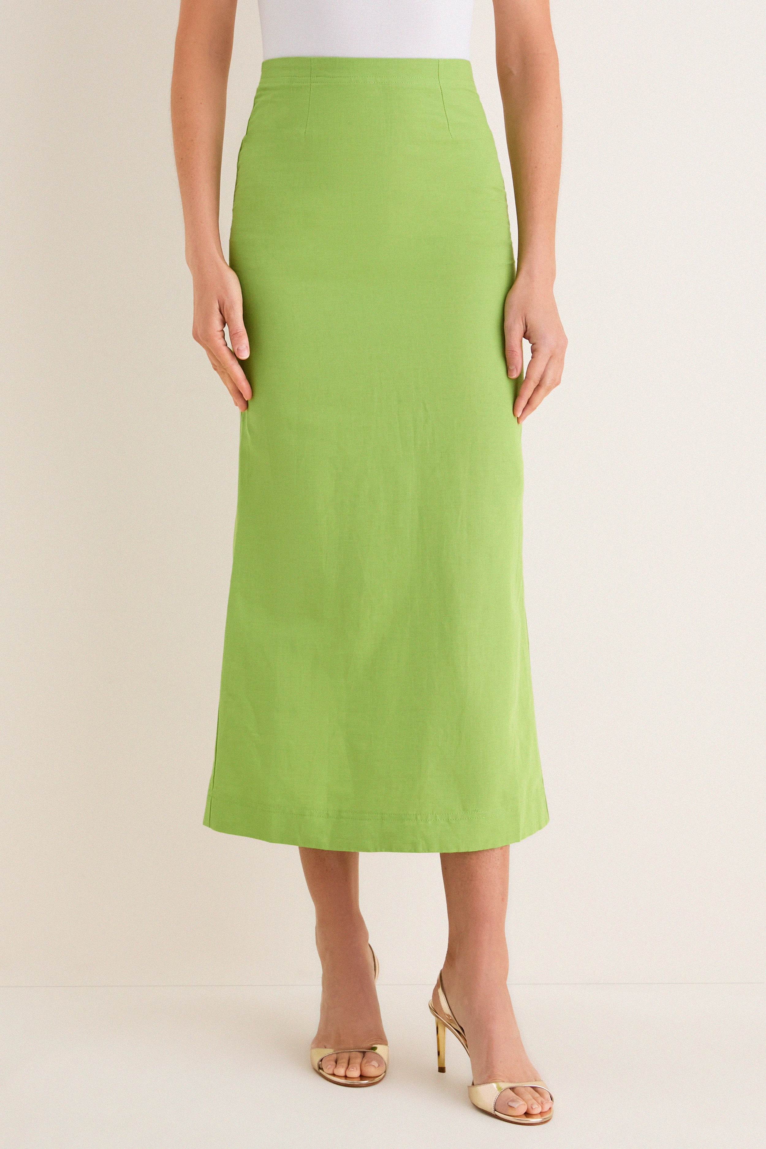 Apple Mia Linen Mix Skirt | ALIGNE